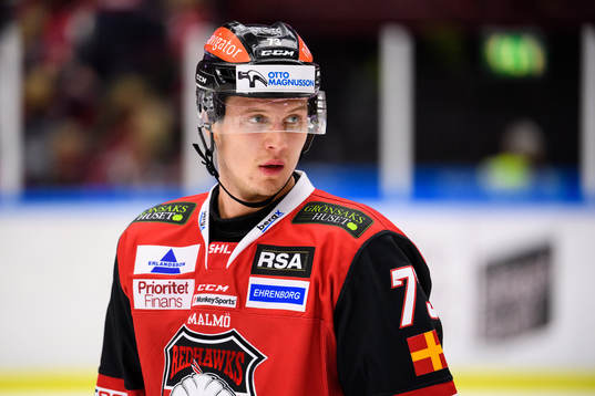 Malmö Redhawks Adam Ollas Mattsson