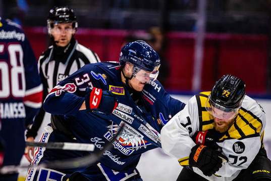 Linköpings Adam Ginning och Brynäs Joachim Rodin