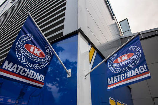 Matchvimplar på Be-Ge Hockeycenter