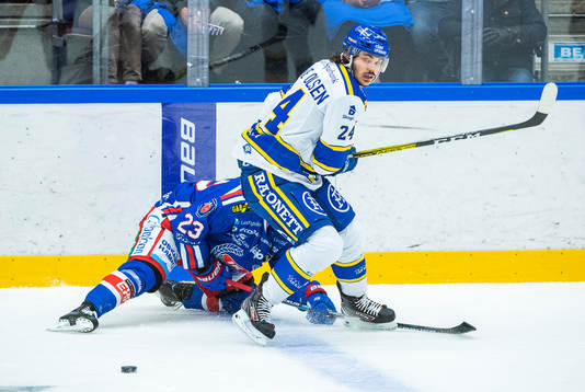 Oskarshamns Rok Ticar och Leksands Thomas Valkvae Olsen