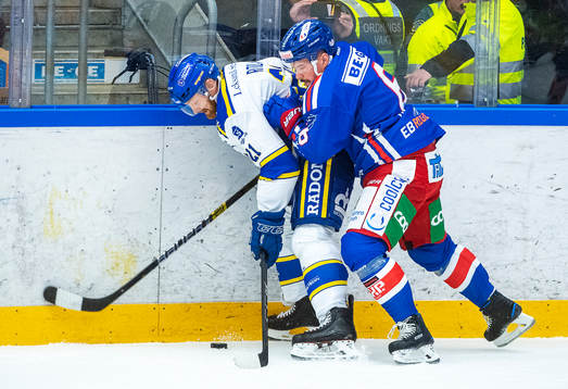 Oskarshamns Jesper Dahlroth och Leksands Mattias Ritola