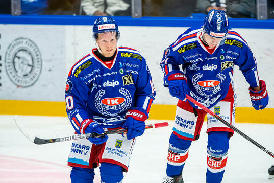 Oskarshamns Nicklas Heinerö jublar