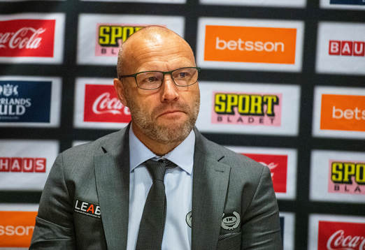 Oskarshamns assisterande tränare Fredrik Hallberg