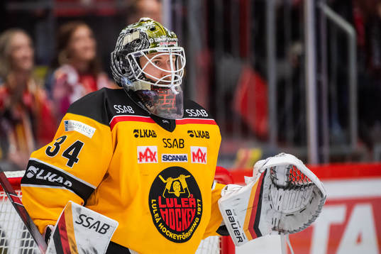 Luleås målvakt Joel Lassinantti