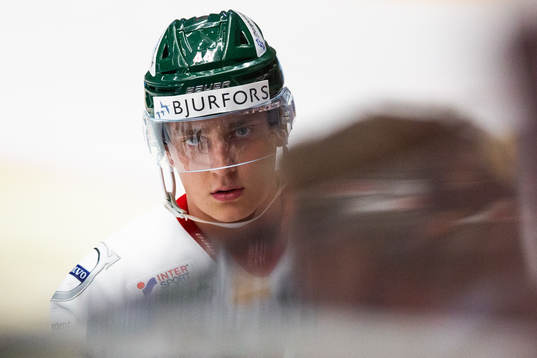 Frölundas Jacob Peterson deppar