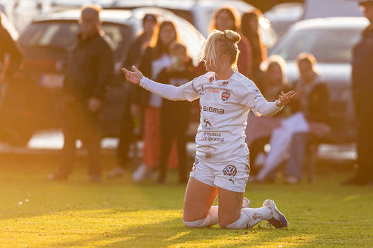 Rosengårds Hailie Mace deppar