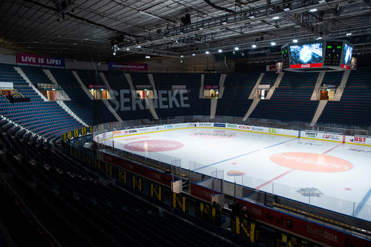 Interiör vy av Hovet