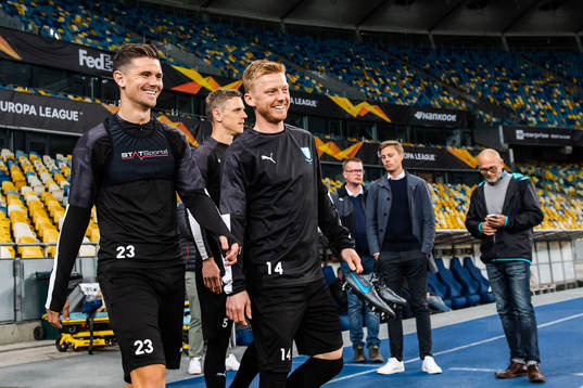 Marcus Antonsson, Sören Rieks and Anders Christiansen of