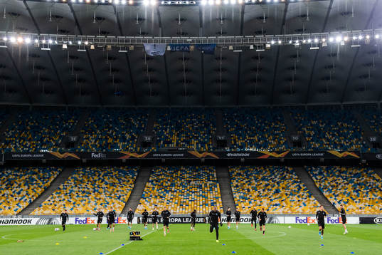 A general view of Malmö FF
