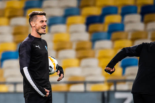 Markus Rosenberg of Malmö FF celebrates