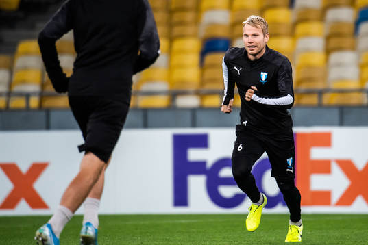 Oscar Lewicki of Malmö FF