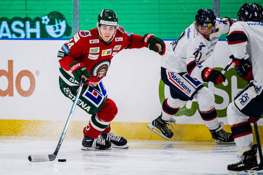 Frölundas Jacob Peterson och Linköpings Broc Little