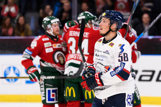Linköpings Robin Johansson deppar