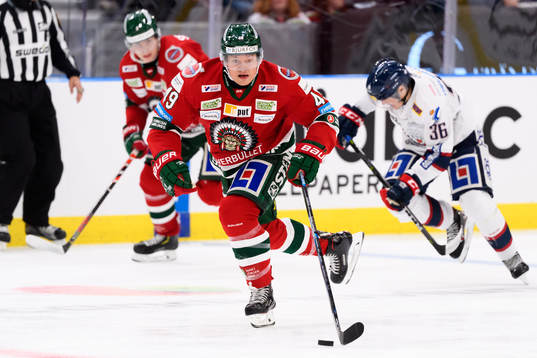 Frölundas Rhett Rakhshani
