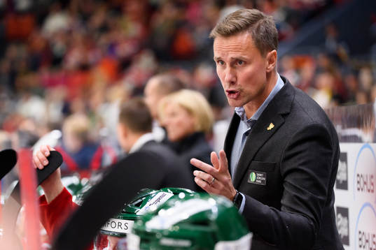 Frölundas tränare Roger Rönnberg