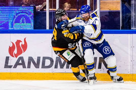 Skellefteås Jesper Frödén och Leksands Mattias Ritola