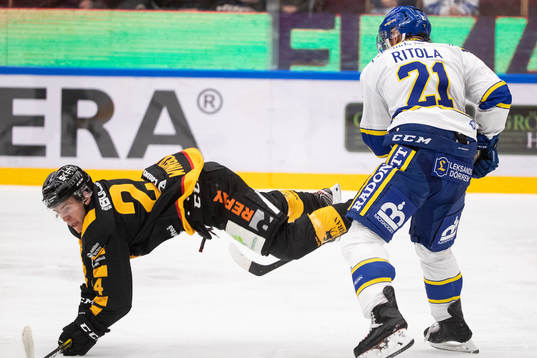 Leksands Mattias Ritola och Skellefteås Andreas Wingerli