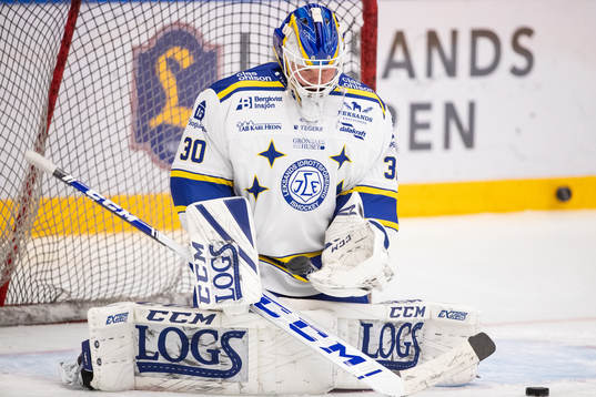 Leksands målvakt Janne Juvonen