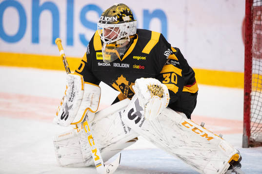 Skellefteås målvakt Gustaf Lindvall