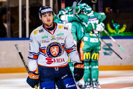 Växjös Linus Högberg deppar