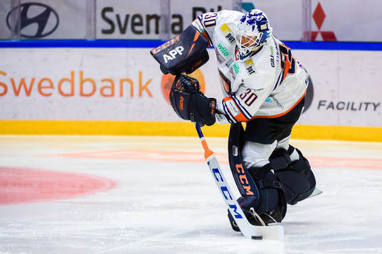 Växjös målvakt Viktor Fasth