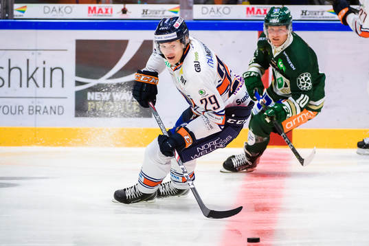 Växjös Pontus Holmberg och Färjestads Marcus Nilsson