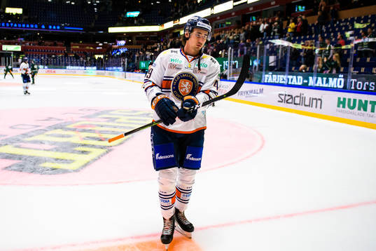 Växjös David Bernhardt  deppar