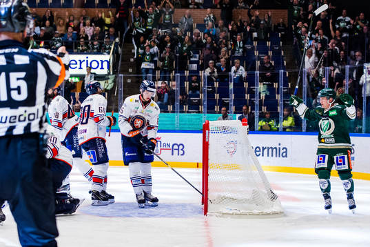 Färjestads Marcus Nilsson jublar