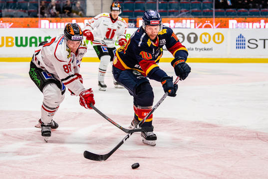 Örebros Joonas Rask och Djurgårdens Niclas Bergfors