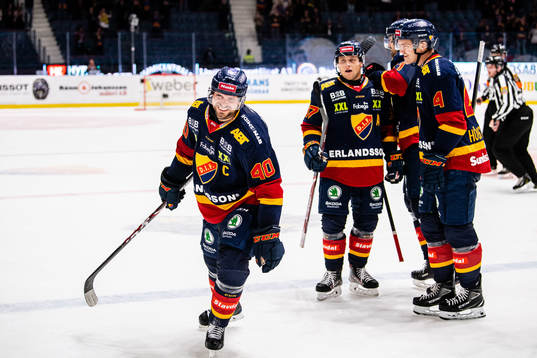 Djurgårdens Jacob Josefson jublar
