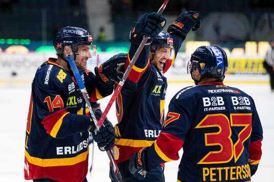 Djurgårdens Jacob Josefson jublar