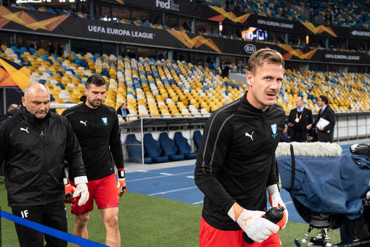 goalkeeper Johan Dahlin of Malmö FF