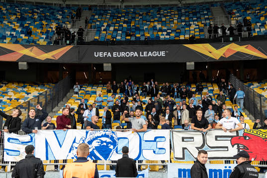 Supporters of Malmö FF