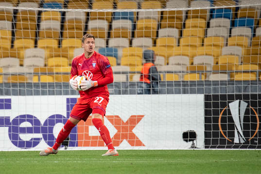 goalkeeper Johan Dahlin of Malmö FF