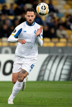 Denys Popov of Dinamo Kiev