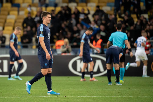 Marcus Antonsson of Malmö FF looks dejected
