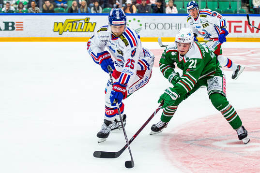 Oskarshamns Johannes Salmonsson och Rögles Nils Höglander