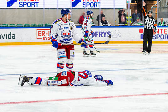Oskarshamns Markus Modigs blir liggandes