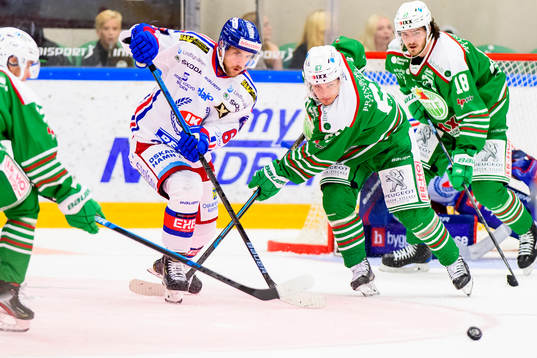 Oskarshamns Emil Wahlberg och Rögles Leon Bristedt
