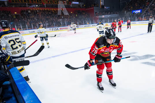 Luleås Arttu Ilomäki deppar