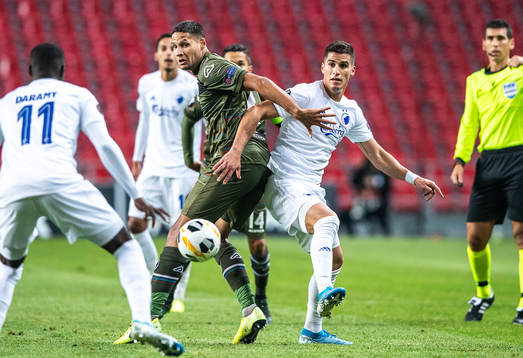 Akos Kecskes (4), FC Lugano and Pieros Sotiriou (9), FC