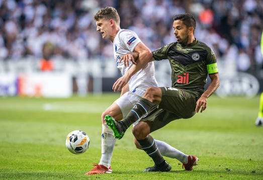 Jens Stage (6), FC København and Jonathan Sabbatini (14),