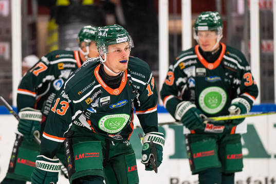 Kristianstads Gusta Borvik Willman jublar