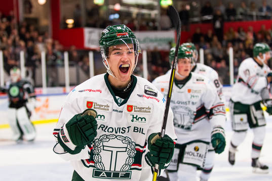 Tingsryds Jakob Heljemo jublar