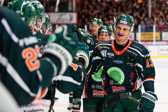 Kristianstads Gustav Willman Borvik jublar