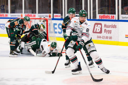 Kristianstads Jakob Bondesson och Tingsryds Robin Carlsson