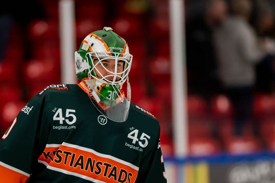 Kristianstads målvakt Robin Wallin