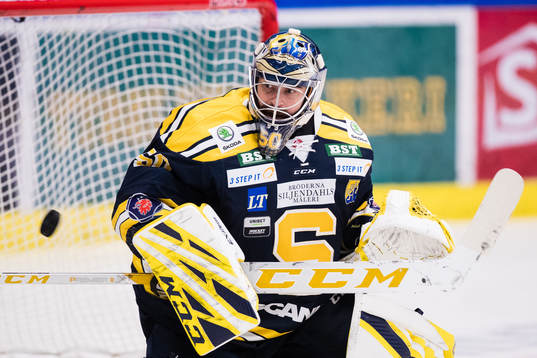 Södertäljes målvakt Alexander Sahlin