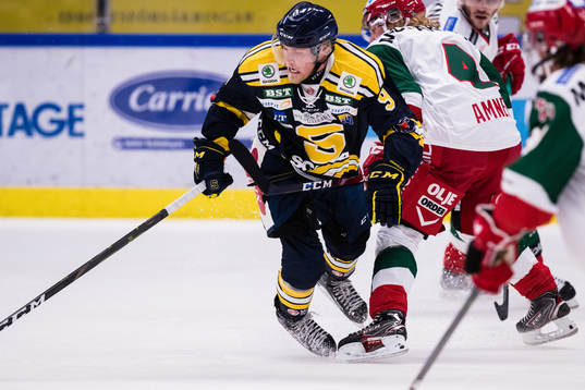 Södertäljes Sebastian Bengtsson och Moras Viktor Amnér