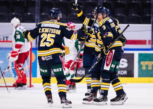 Södertäljes Christoffer Bengtsson och Marcus Oskarsson